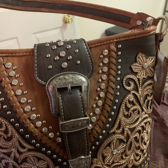 Montana west leather conceal carry purse - Picture 11 of 11